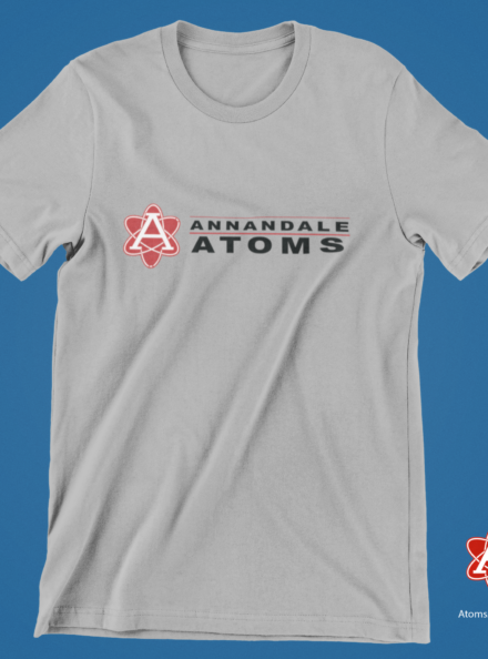 Annandale Atoms Logo Shirt - Gray Annandale Atoms Logo Shirt - Gray